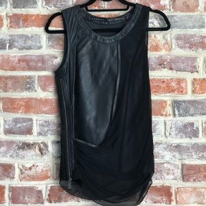 Barbara Bui Leather Top